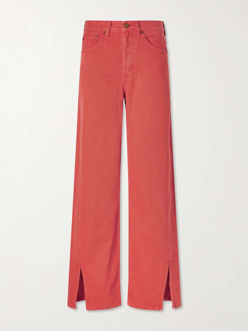 B SIDES Charlot Relaxed Mid-rise Straight-leg Jeans