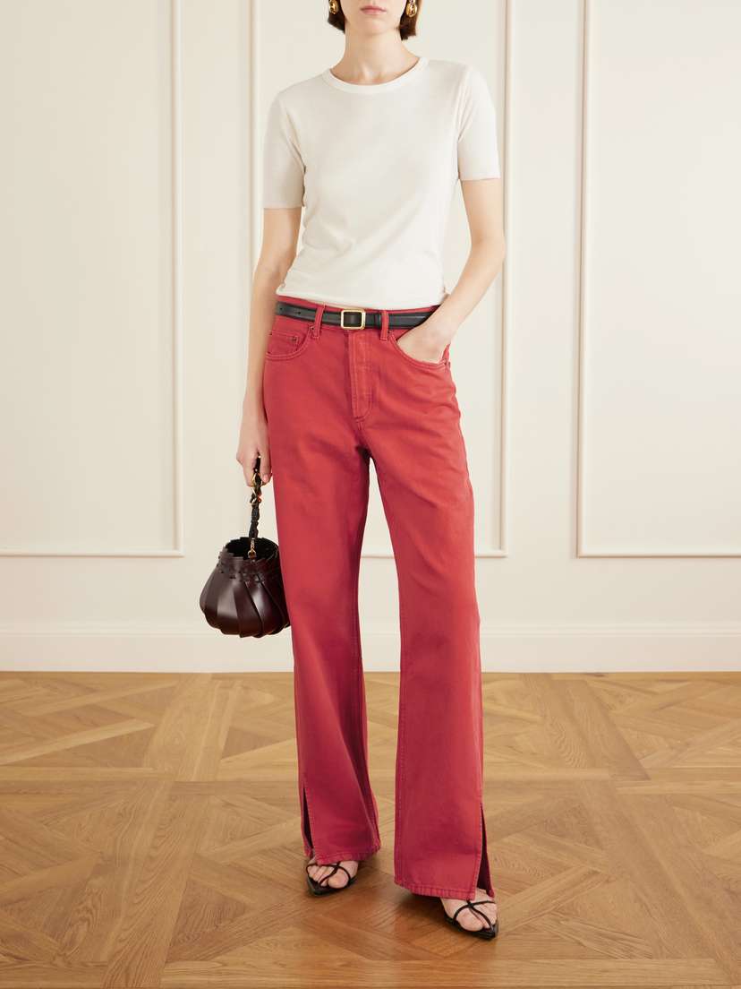 B SIDES Charlot Relaxed Mid-rise Straight-leg Jeans | Thumbnail 2