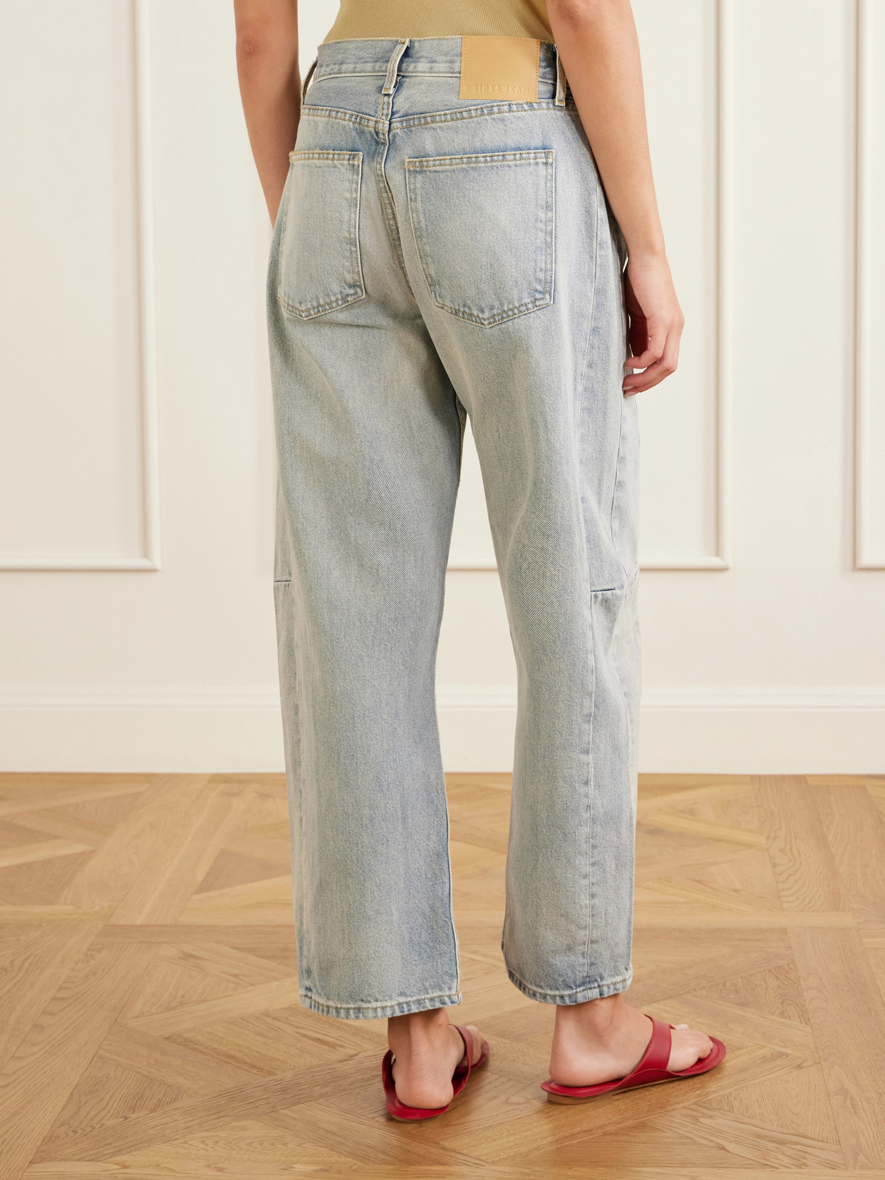 Slim Lasso High-Rise Wide- Leg
