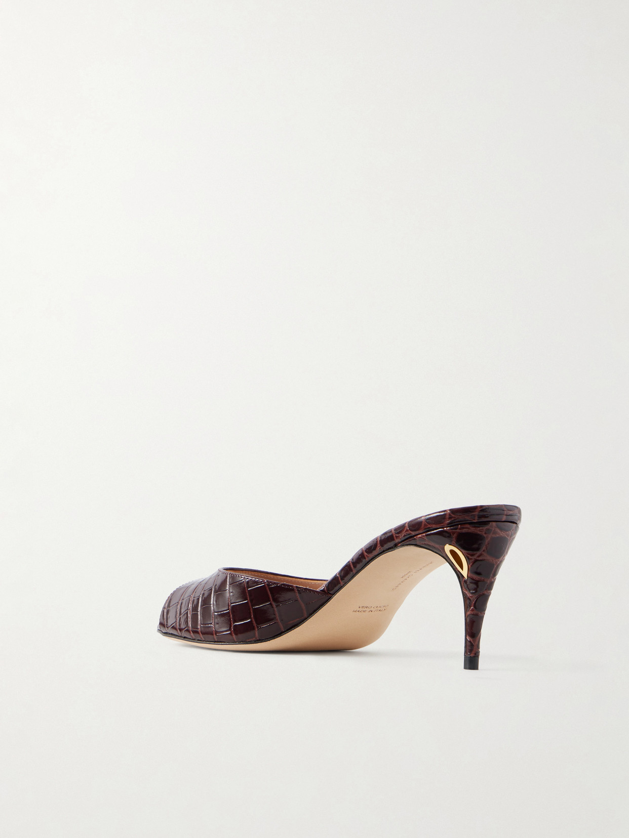 Guido 65 Croc-Effect Sandals