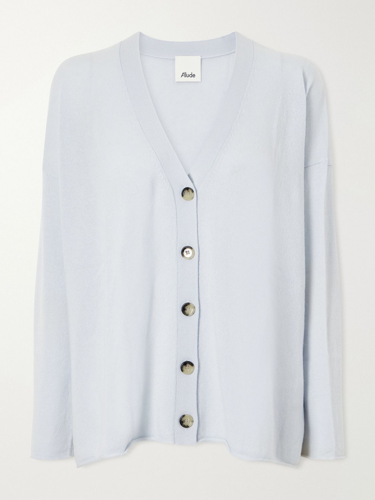 v neck cashmere cardigan