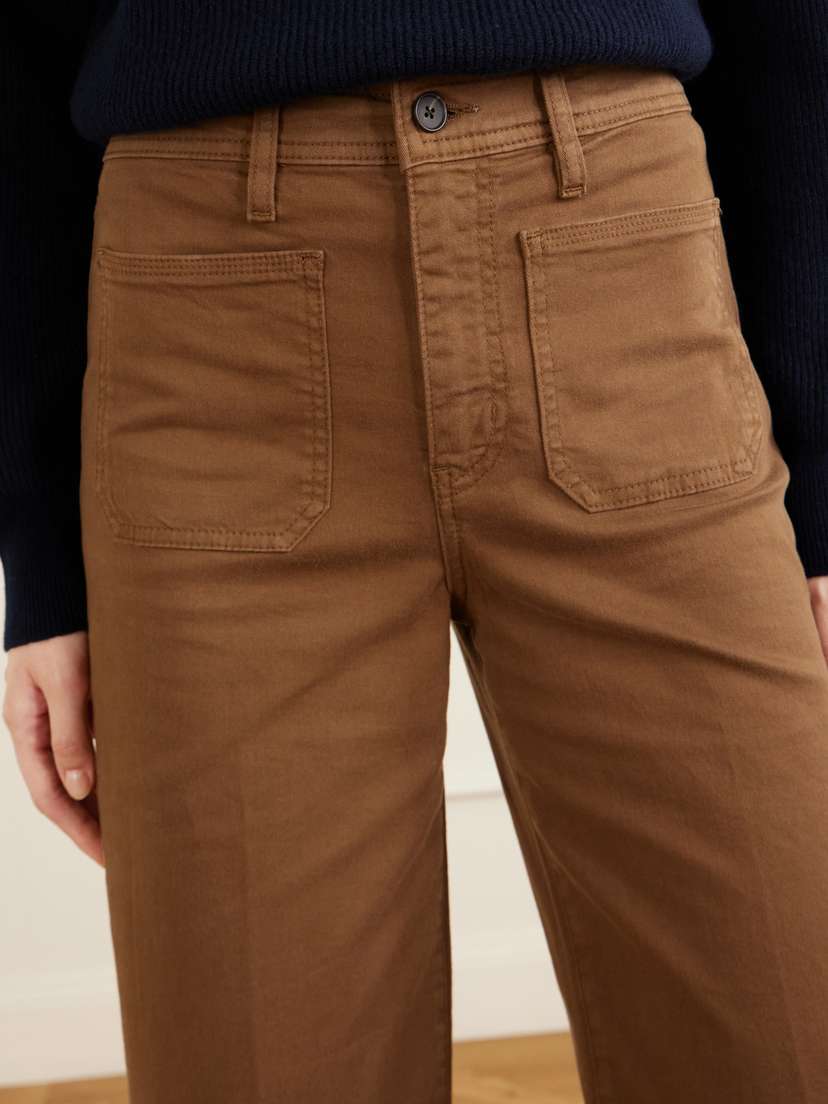 Frame High Rise Wide High-rise Wide-leg Jeans | Thumbnail 5 Frame High Rise Wide High-rise Wide-leg Jeans | Thumbnail 5