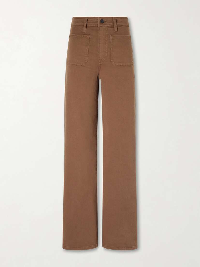 Frame High Rise Wide High-rise Wide-leg Jeans