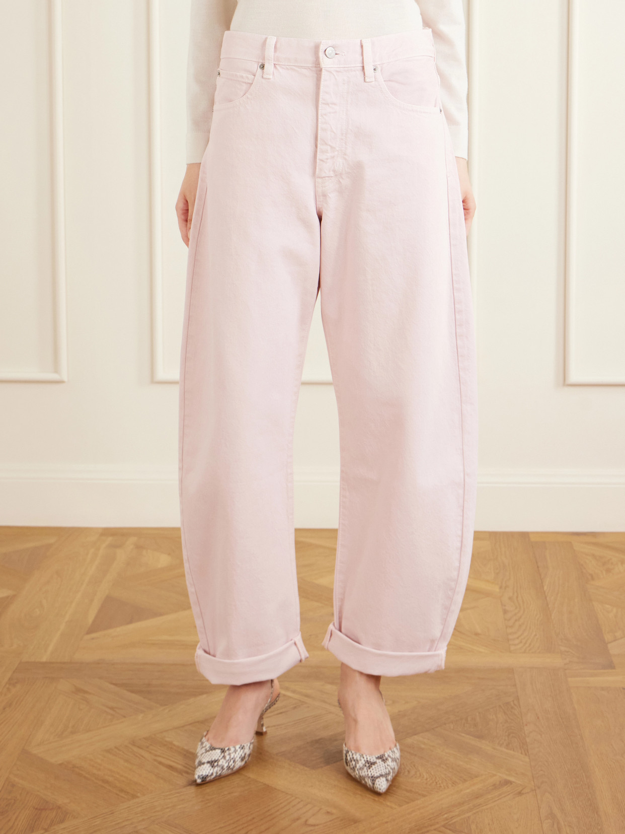 The Bubble High-Rise Wide- Leg