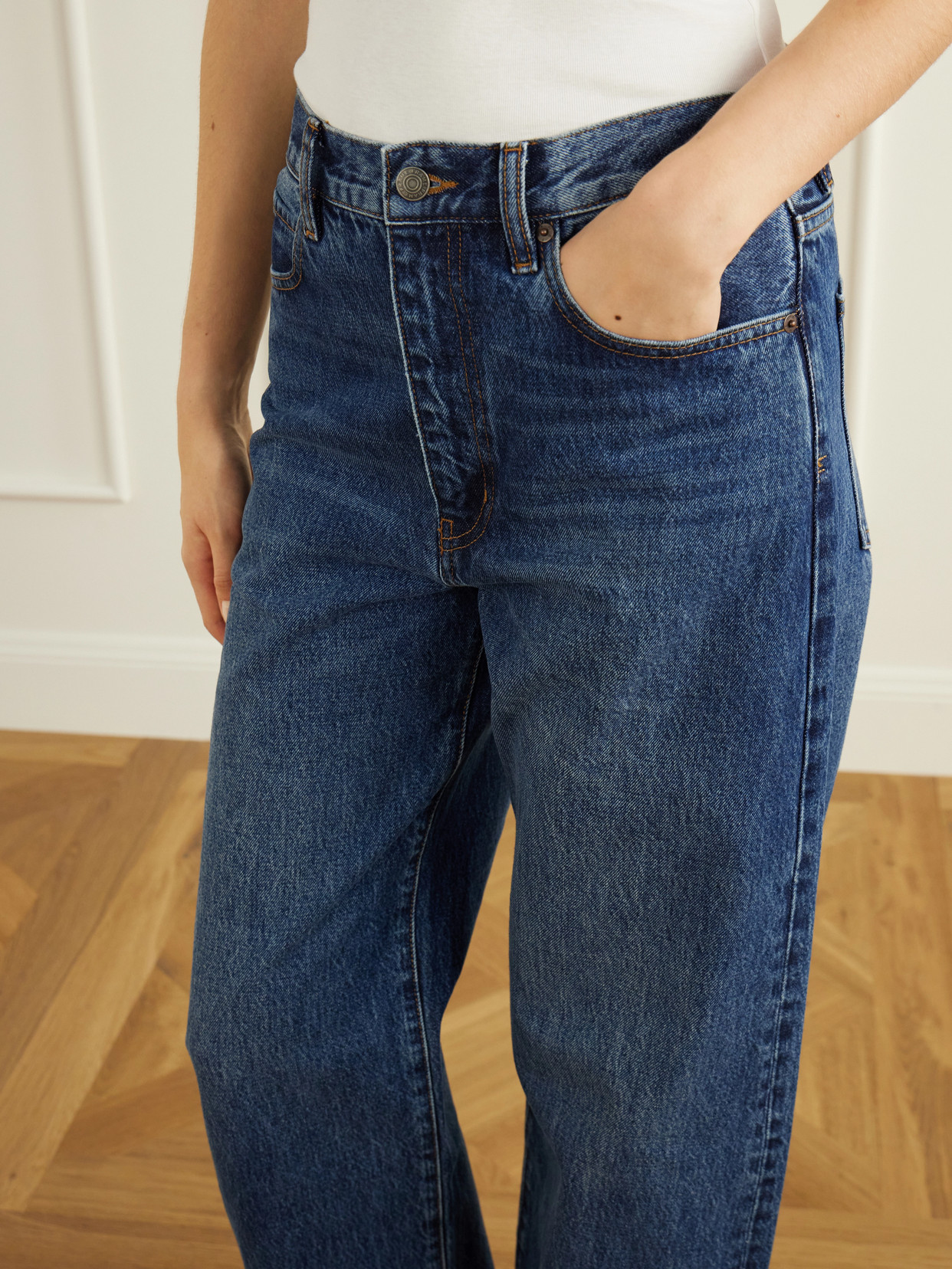 The Bow High-Rise Wide- Leg