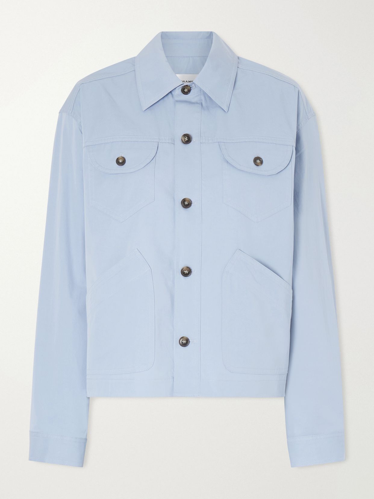 The Utility cotton-poplin jacket