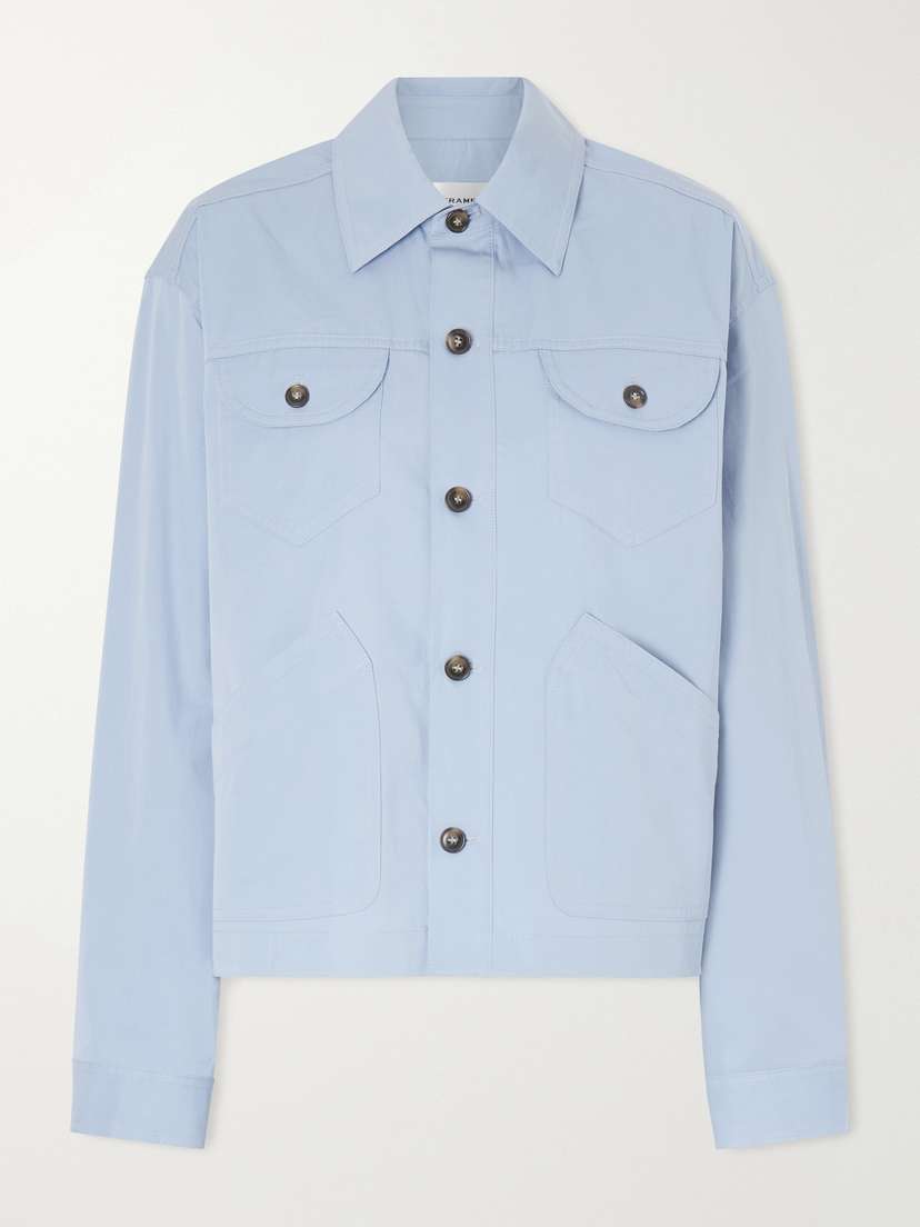 Frame The Utility Cotton-poplin Jacket