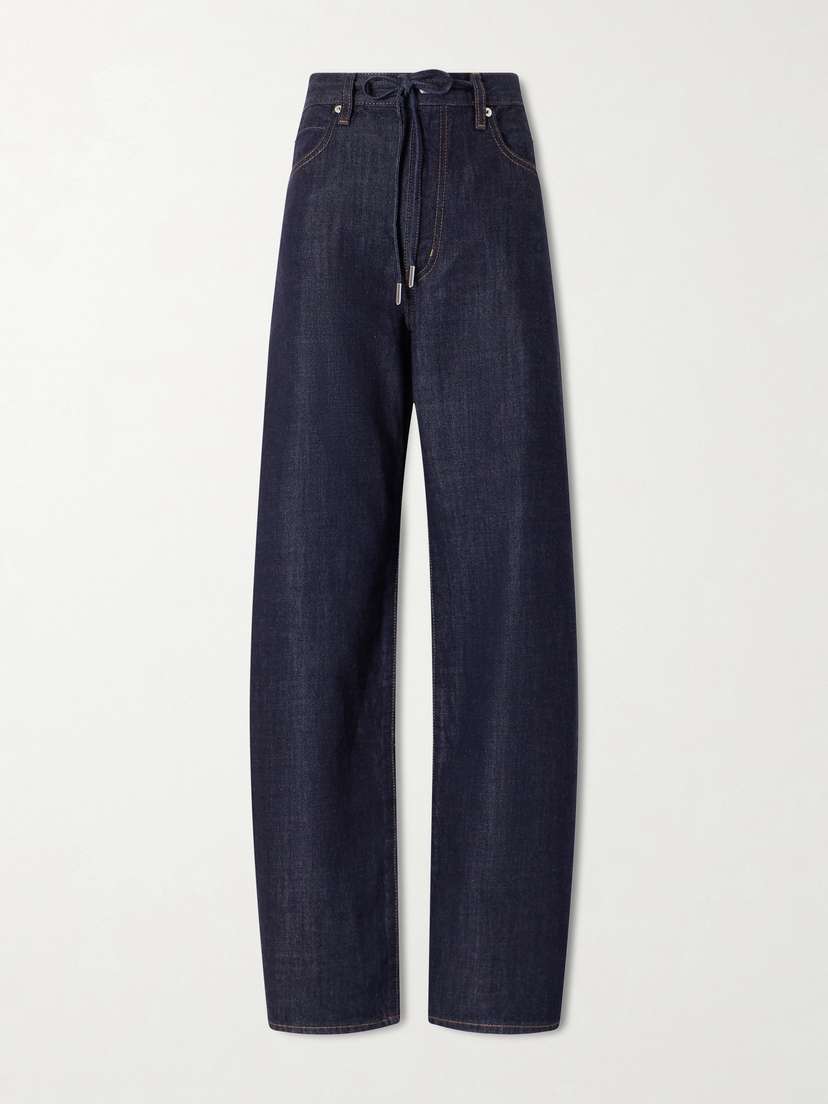 Frame The Off Duty High-rise Barrel-leg Jeans