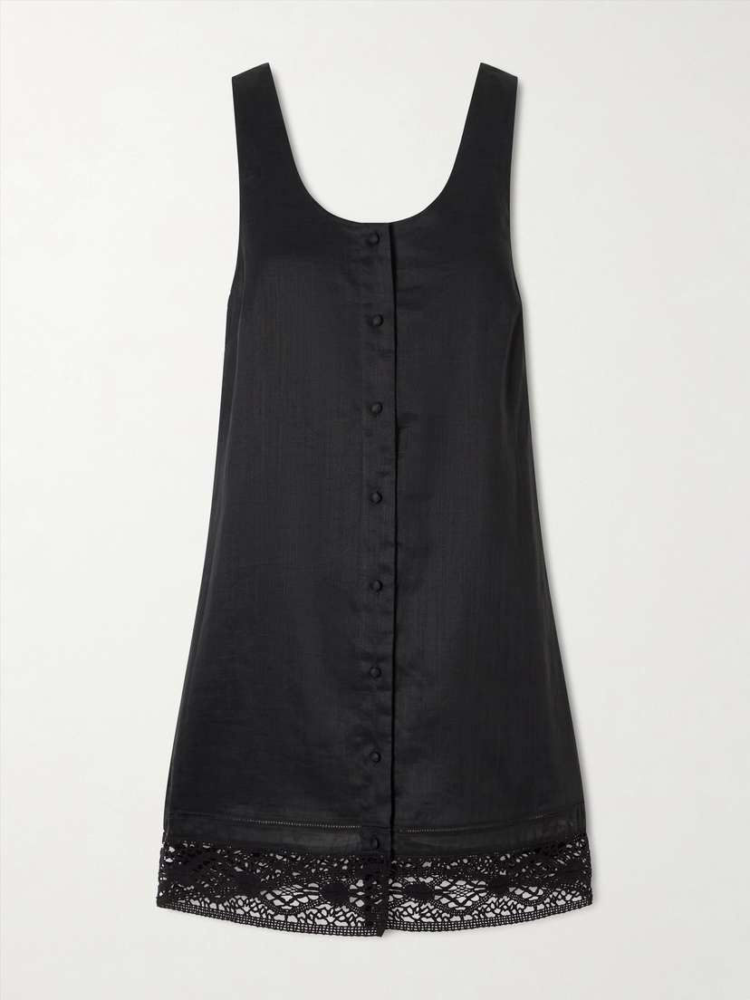 Frame Heirloom Ramie Mini Dress