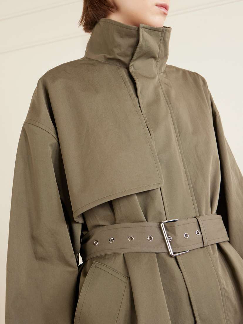 Frame The Short Field Belted Cotton-twill Jacket | Thumbnail 4 Frame The Short Field Belted Cotton-twill Jacket | Thumbnail 4