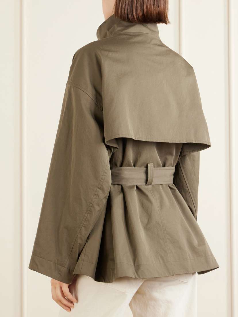 Frame The Short Field Belted Cotton-twill Jacket | Thumbnail 5 Frame The Short Field Belted Cotton-twill Jacket | Thumbnail 5