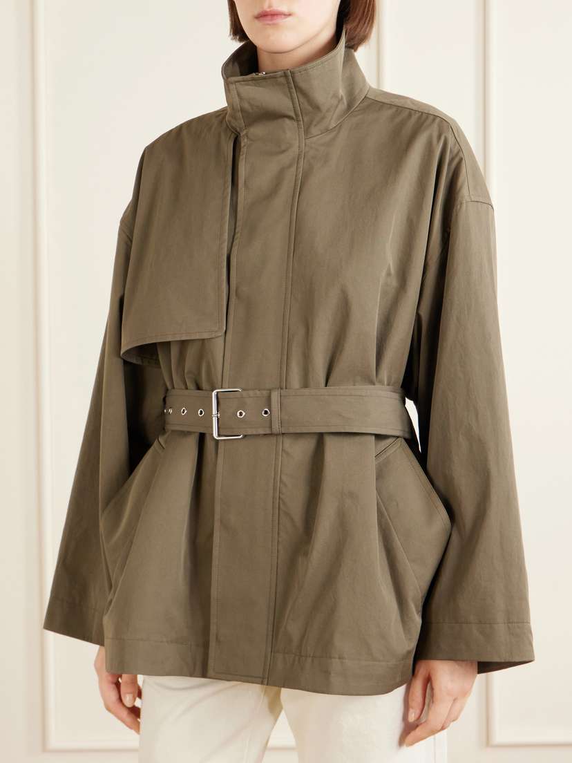 Frame The Short Field Belted Cotton-twill Jacket | Thumbnail 3 Frame The Short Field Belted Cotton-twill Jacket | Thumbnail 3