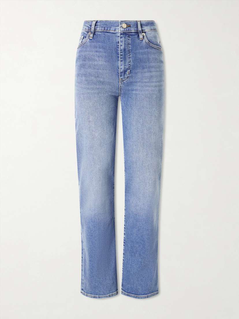 Frame Le Sleek High-rise Straight-leg Jeans