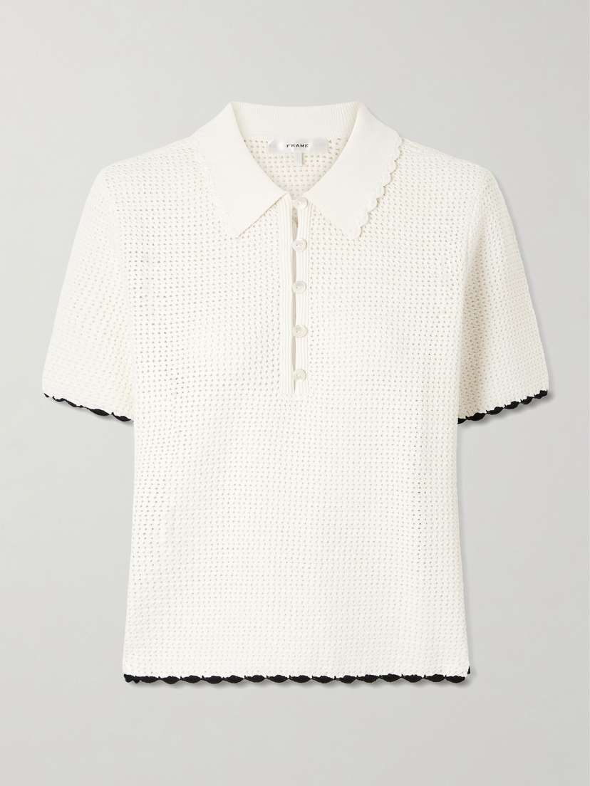 Frame Daybreak Mesh Polo Shirt