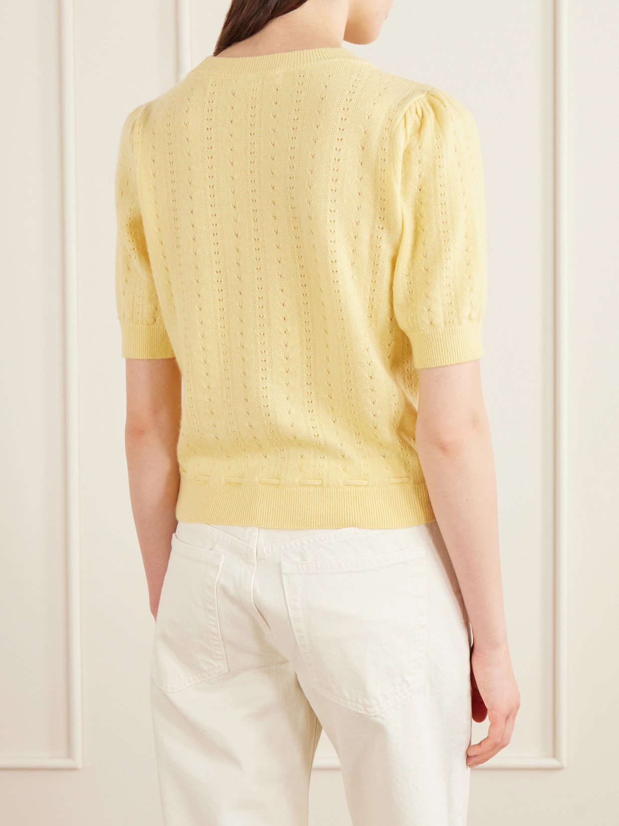 Charm Knitted Cashmere Sweater