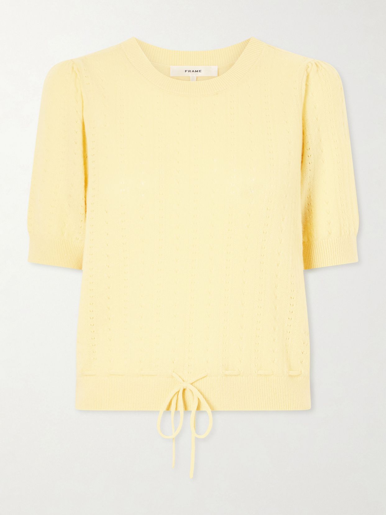 Charm knitted cashmere sweater
