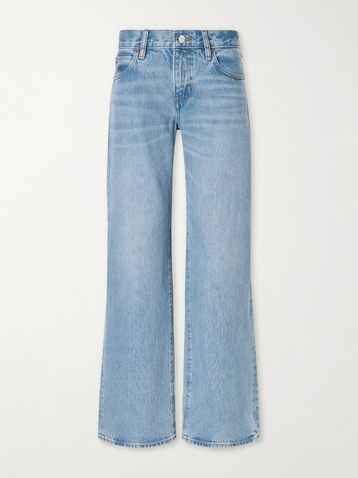the saturday low rise straight leg jeans