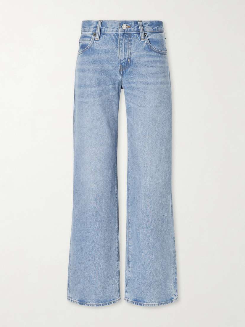 Frame The Saturday Low-rise Straight-leg Jeans