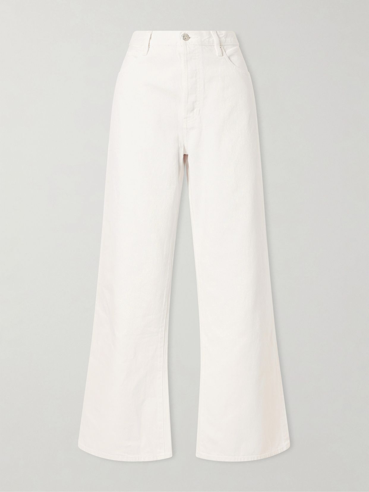 the loose high rise wide leg jeans