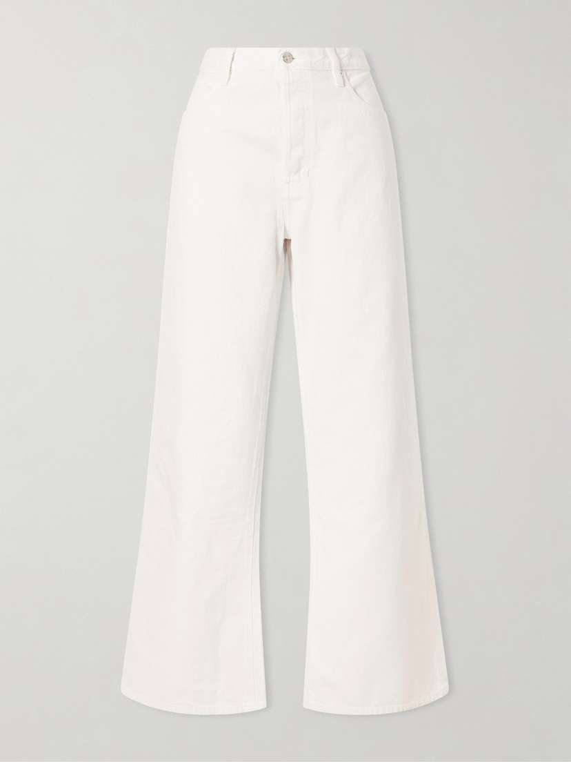 Frame The Loose High-rise Wide-leg Jeans