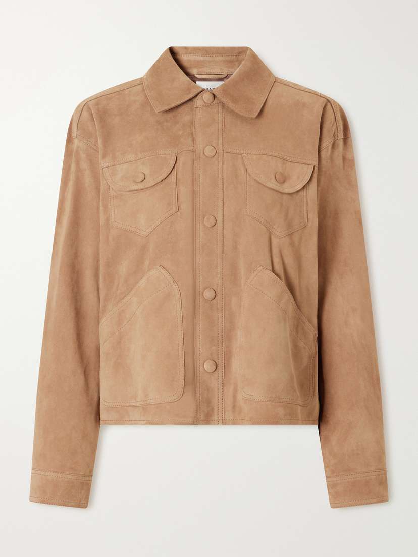 Frame Utility Suede Jacket | Thumbnail 6 Frame Utility Suede Jacket | Thumbnail 6