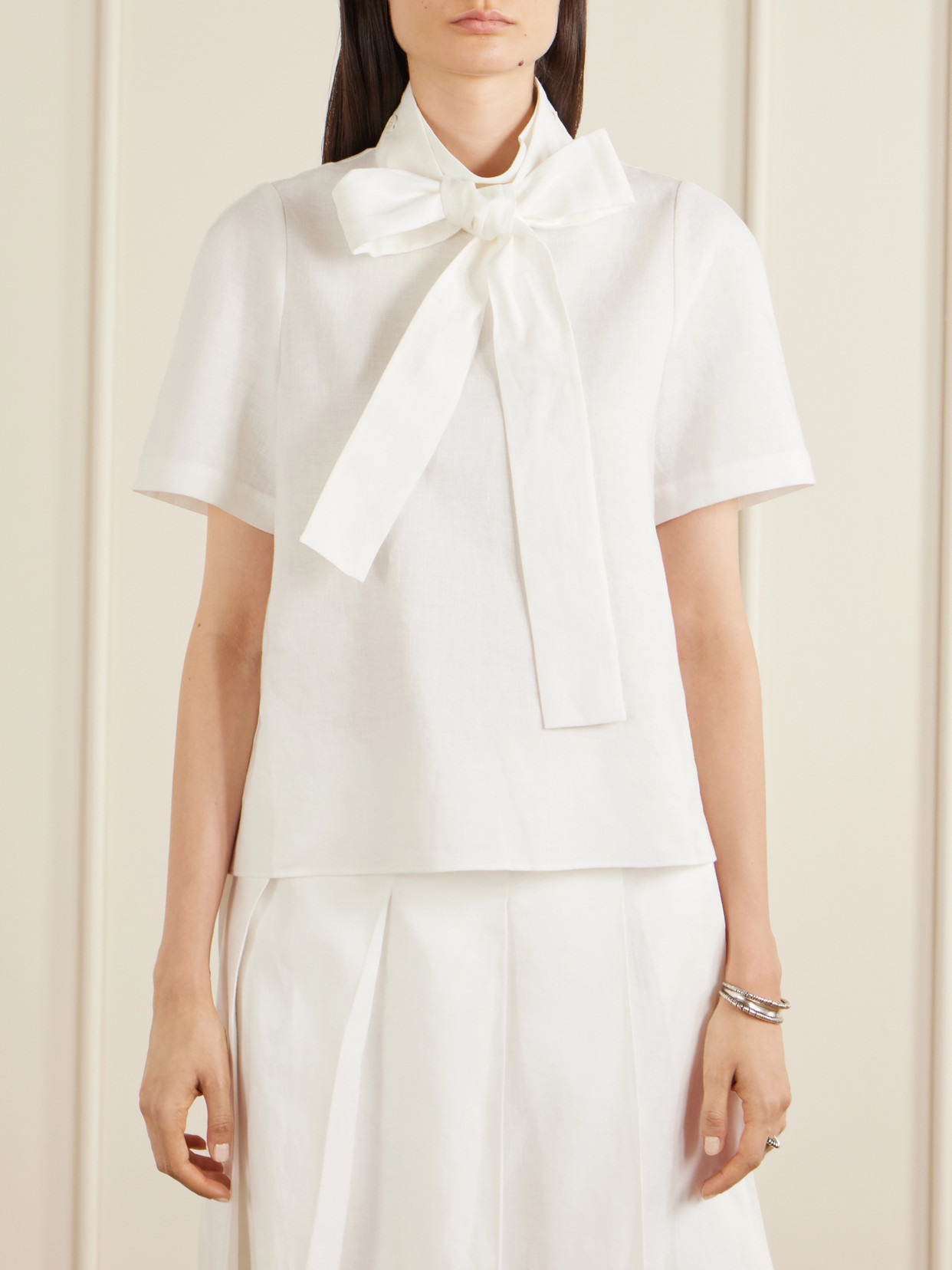 Shushu/Tong - Bow-Detailed Blouse