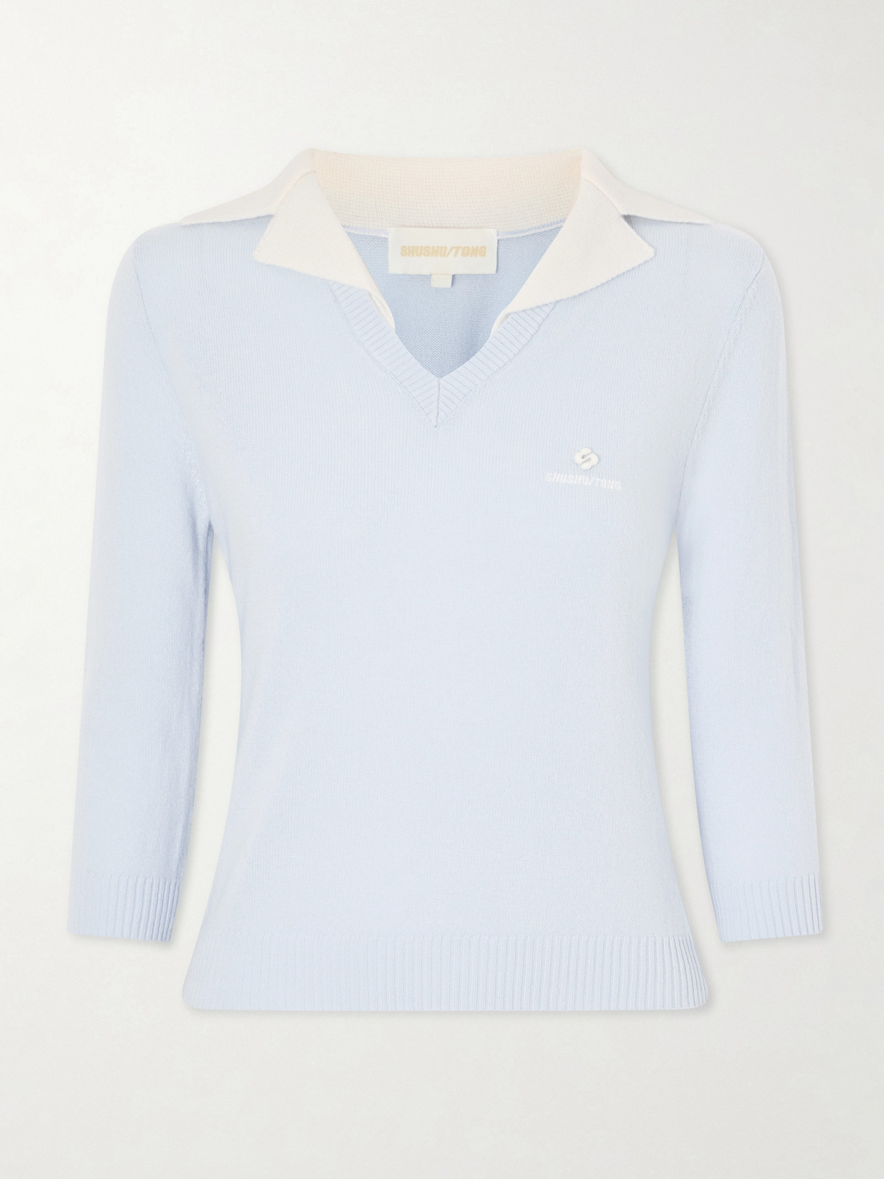 Shushu/Tong - Logo-Appliquéd Top