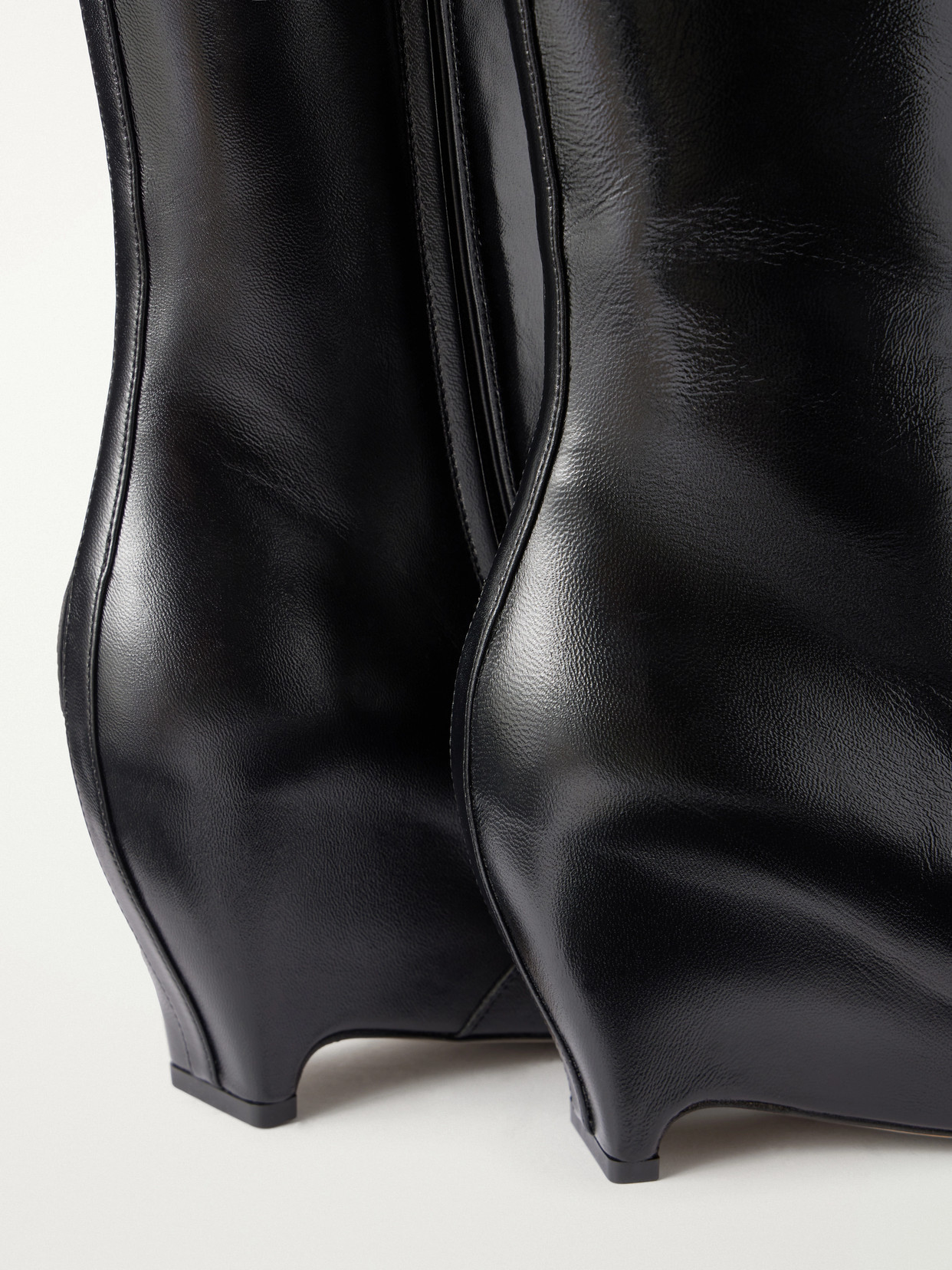 Heel-Less Ankle Boots