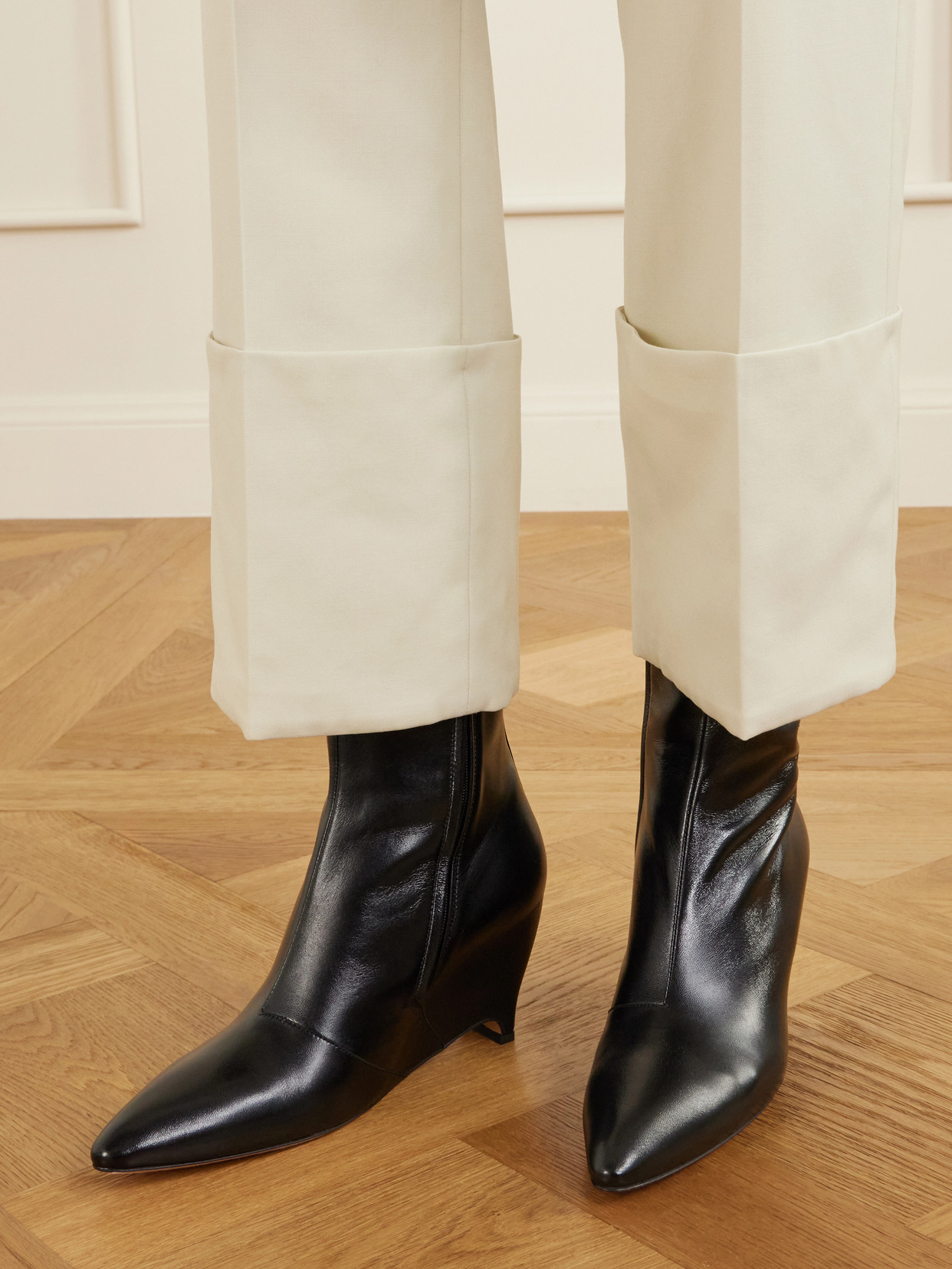 Heel-Less Ankle Boots