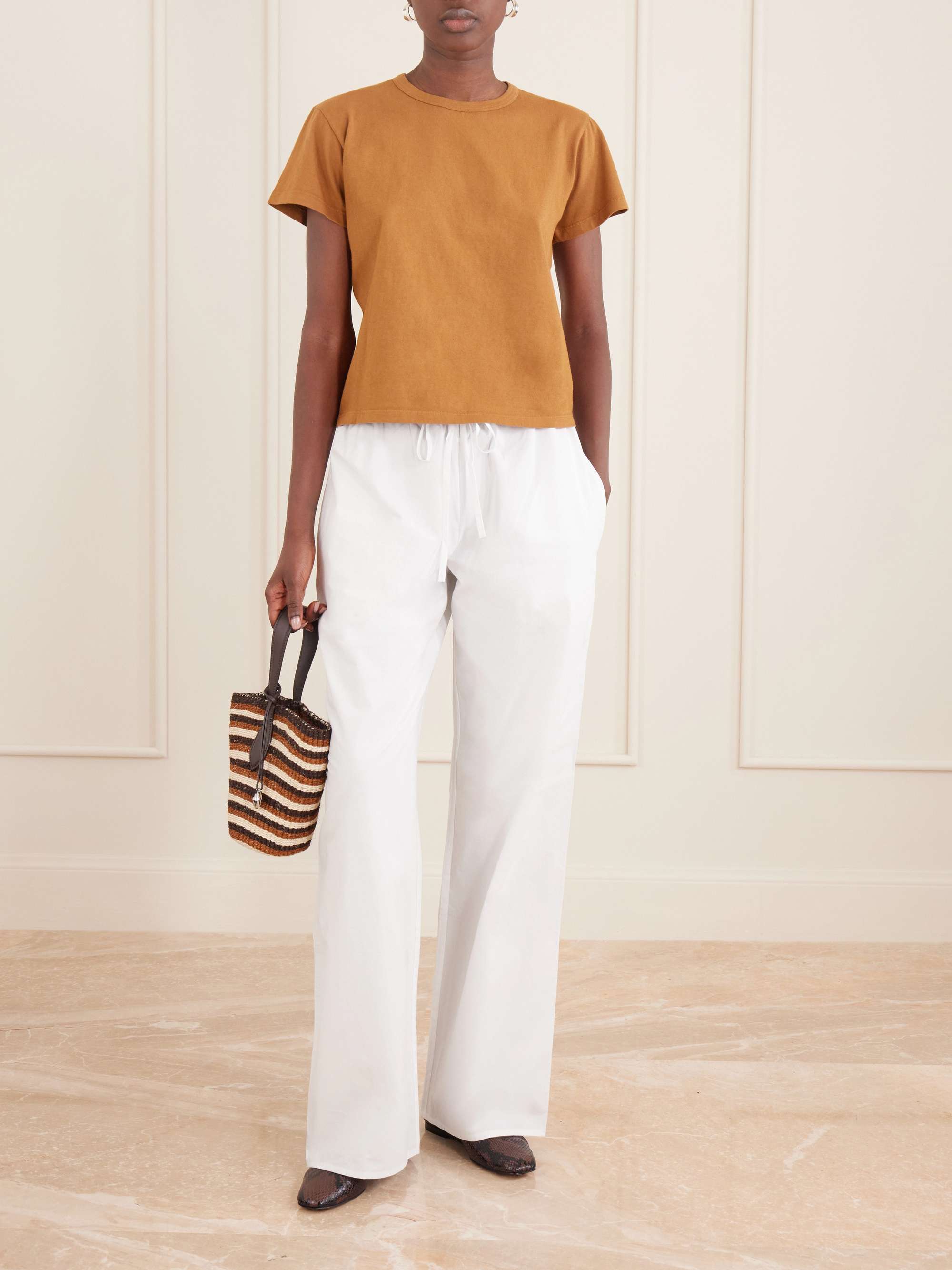 LESET Margo cotton-jersey T-shirt
