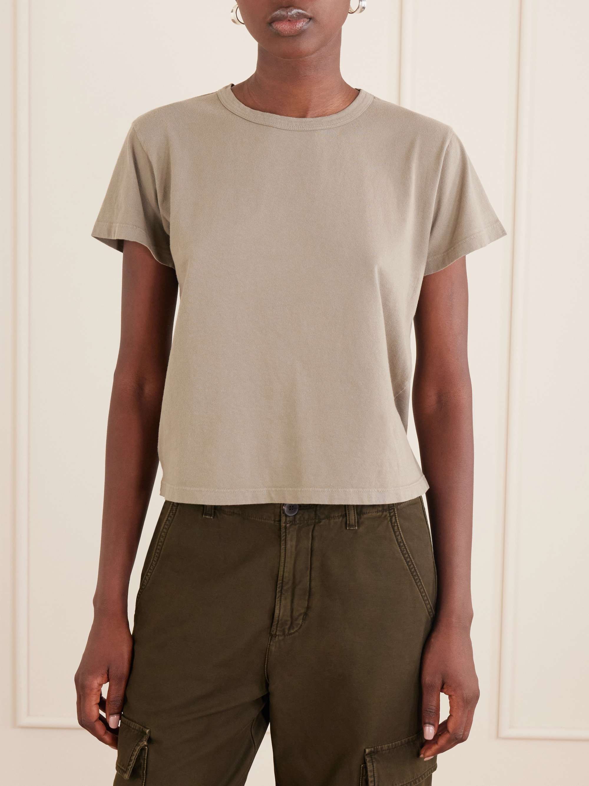LESET Margo cotton-jersey T-shirt
