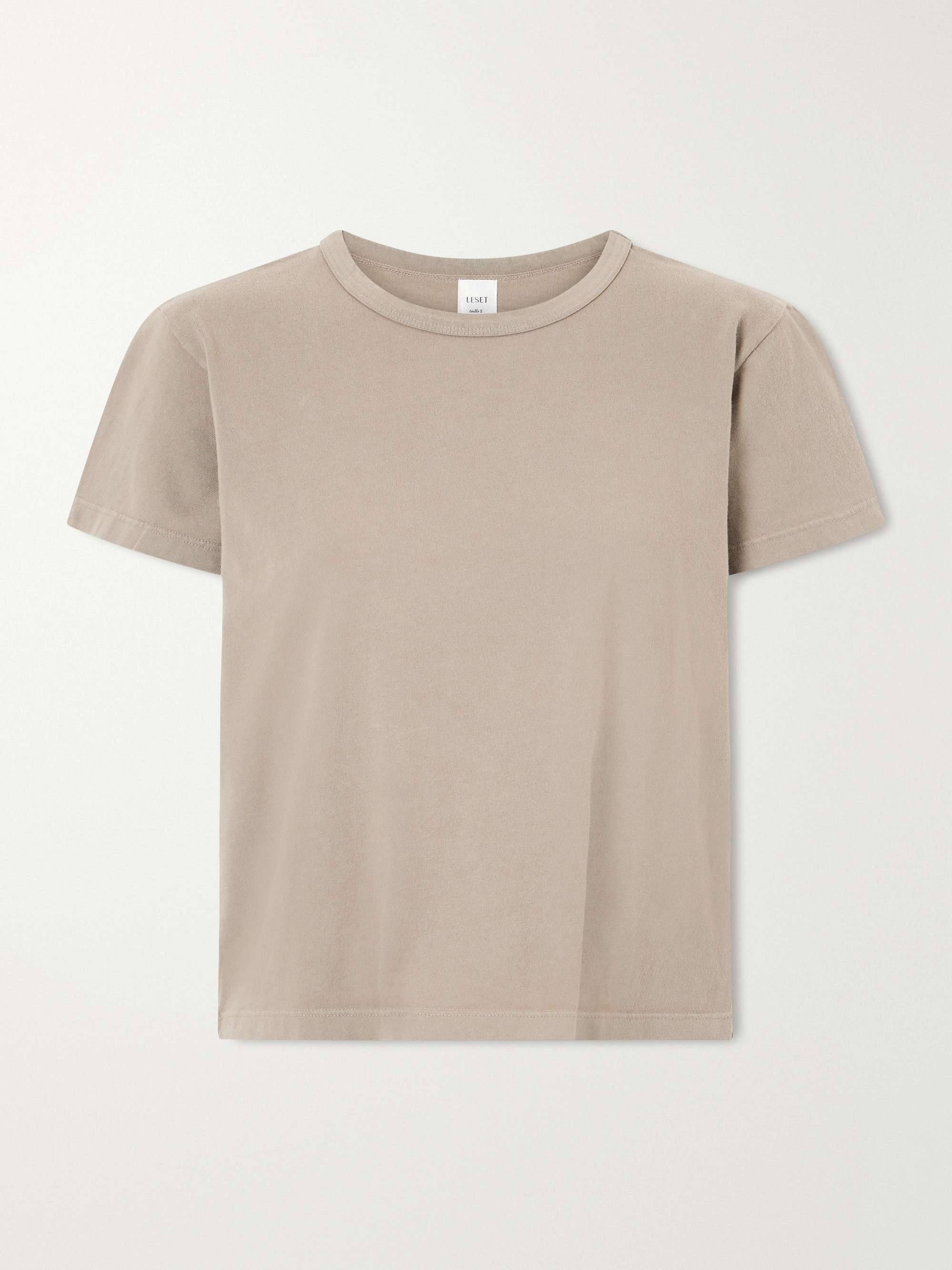 LESET Margo cotton-jersey T-shirt