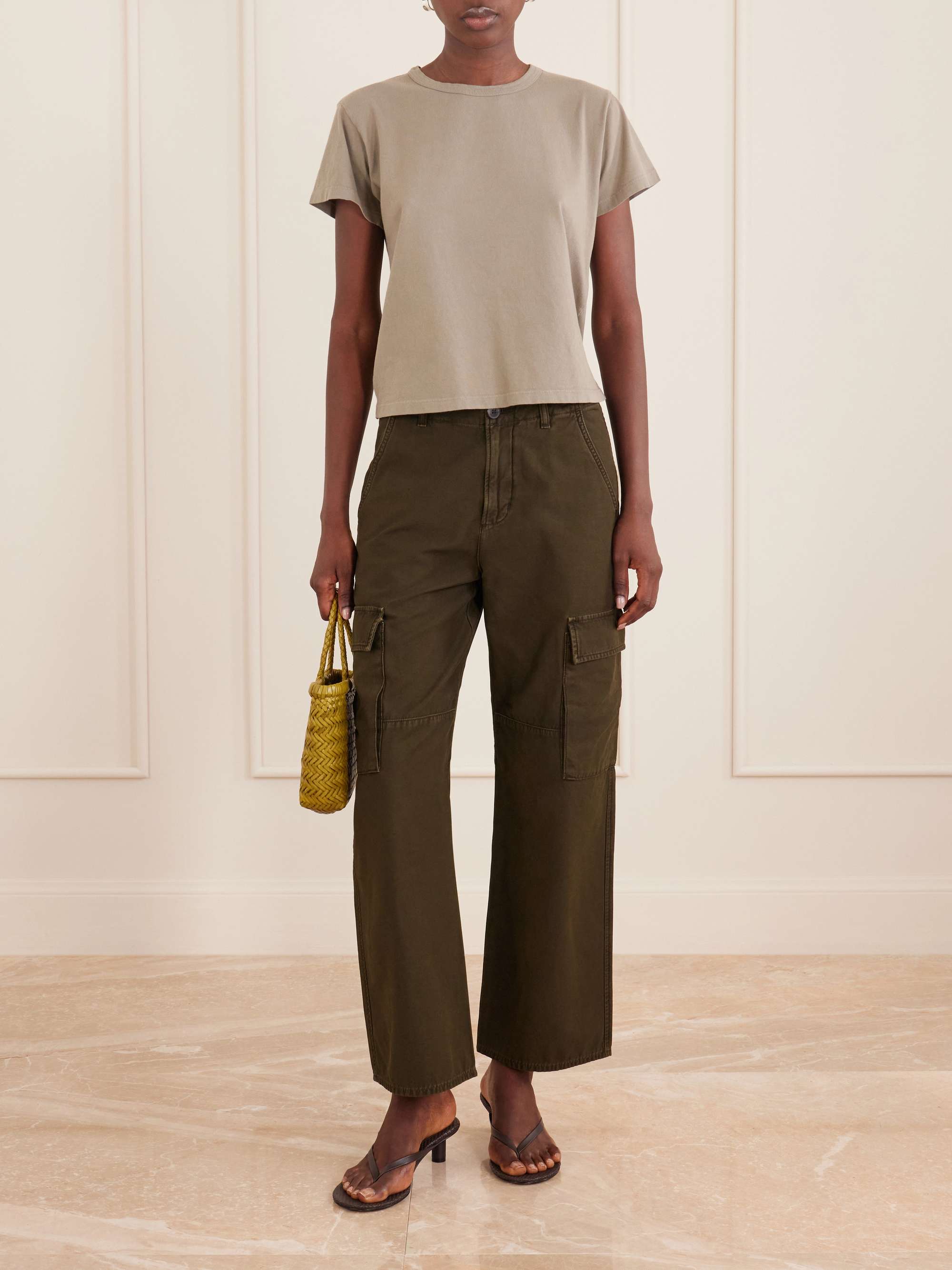 LESET Margo cotton-jersey T-shirt