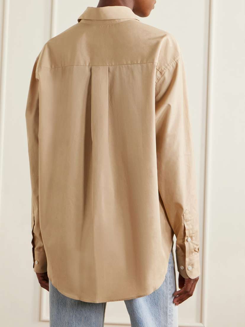 Comme Si Cotton-poplin Shirt | Thumbnail 4 Comme Si Cotton-poplin Shirt | Thumbnail 4