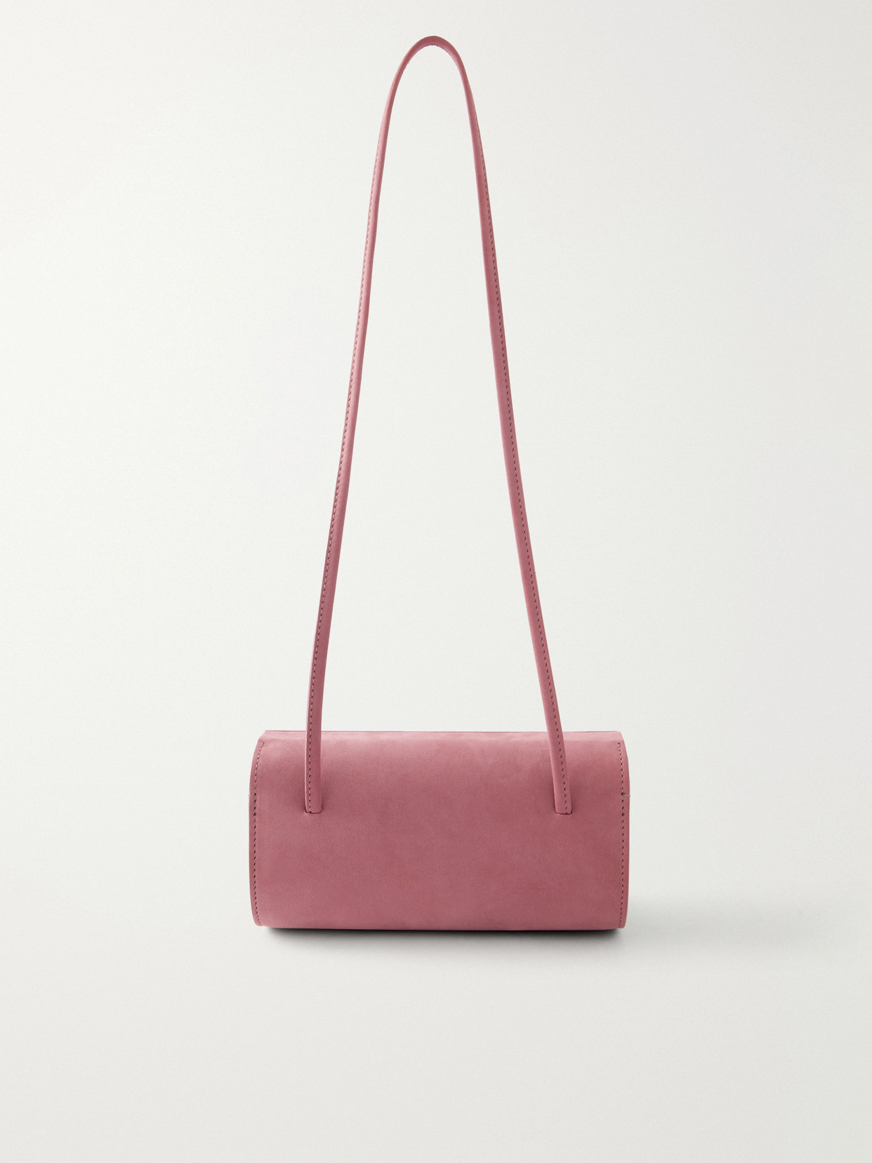 Fane Mie Nubuck Shoulder Bag In Red
