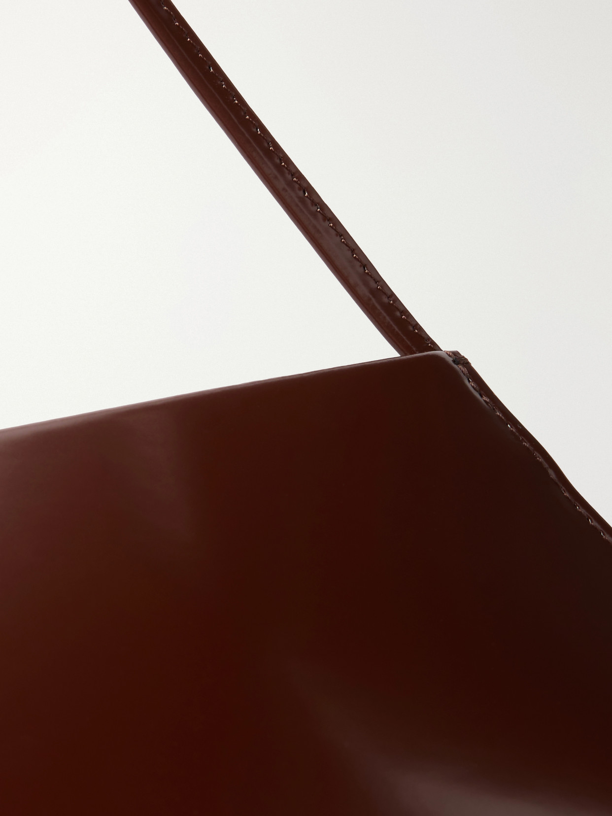 Fane Bra Leather Shoulder Bag In Multi