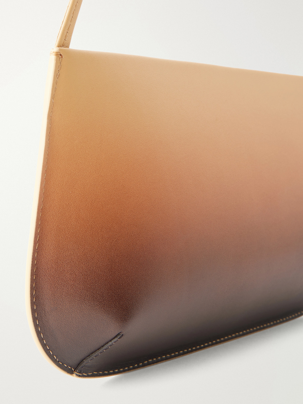 Fane Bra Leather Shoulder Bag In Multi