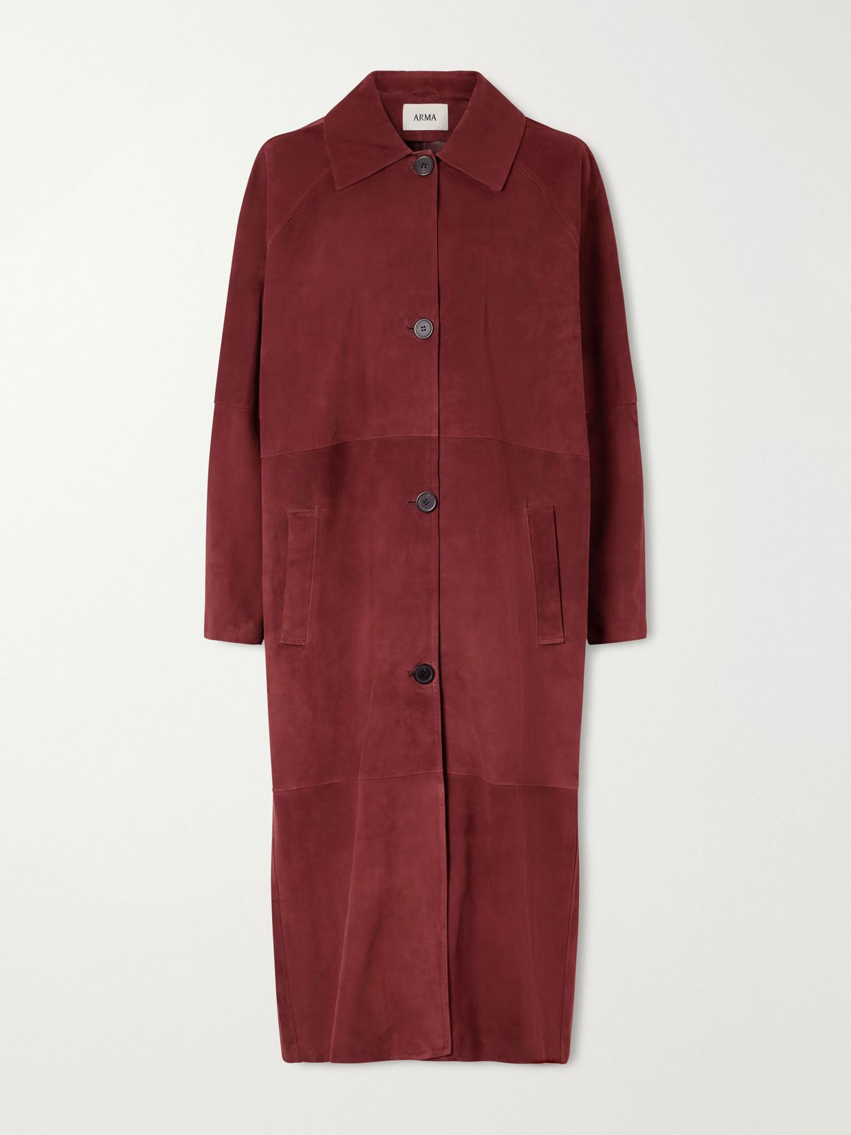 Judy Oversized Suede Coat