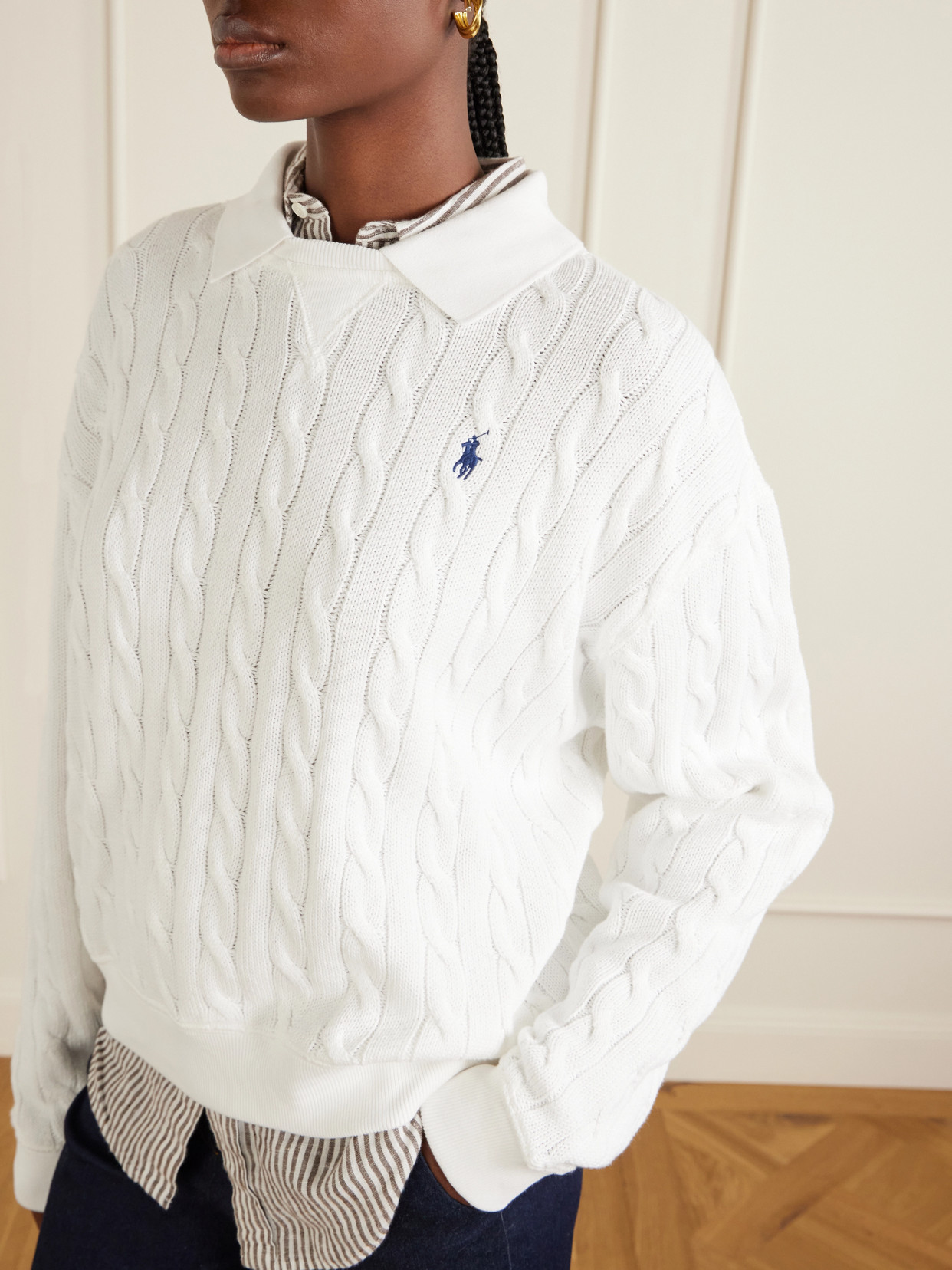 Polo Ralph Lauren - Cotton Cable-Knit Sweater