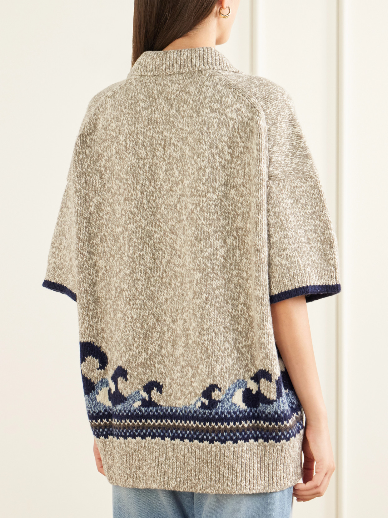 Polo Ralph Lauren - Intarsia-Knit Cotton And Wool-Blend Sweater