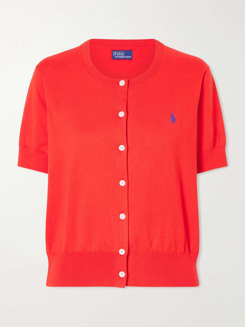 Polo Ralph Lauren Logo-embroidered Cotton-blend Cardigan | Thumbnail 5 Polo Ralph Lauren Logo-embroidered Cotton-blend Cardigan | Thumbnail 5