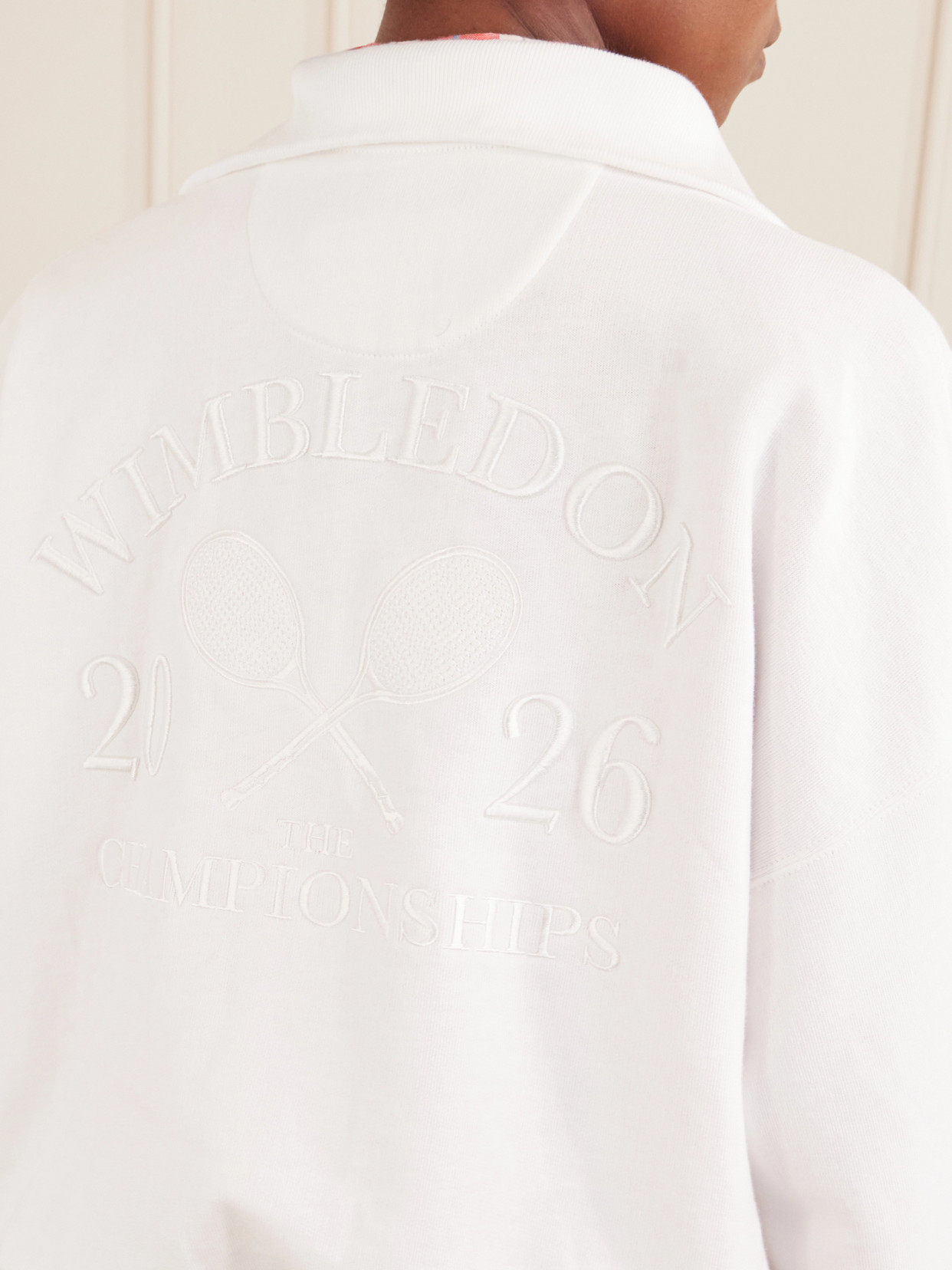 Polo Ralph Lauren - + Wimbledon Logo-Embroidered Cotton-Blend Sweatshirt