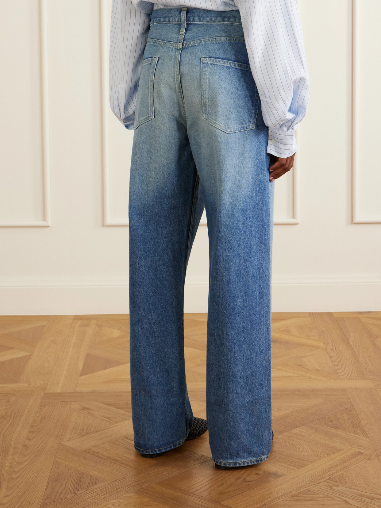 High-Rise Wide- Leg