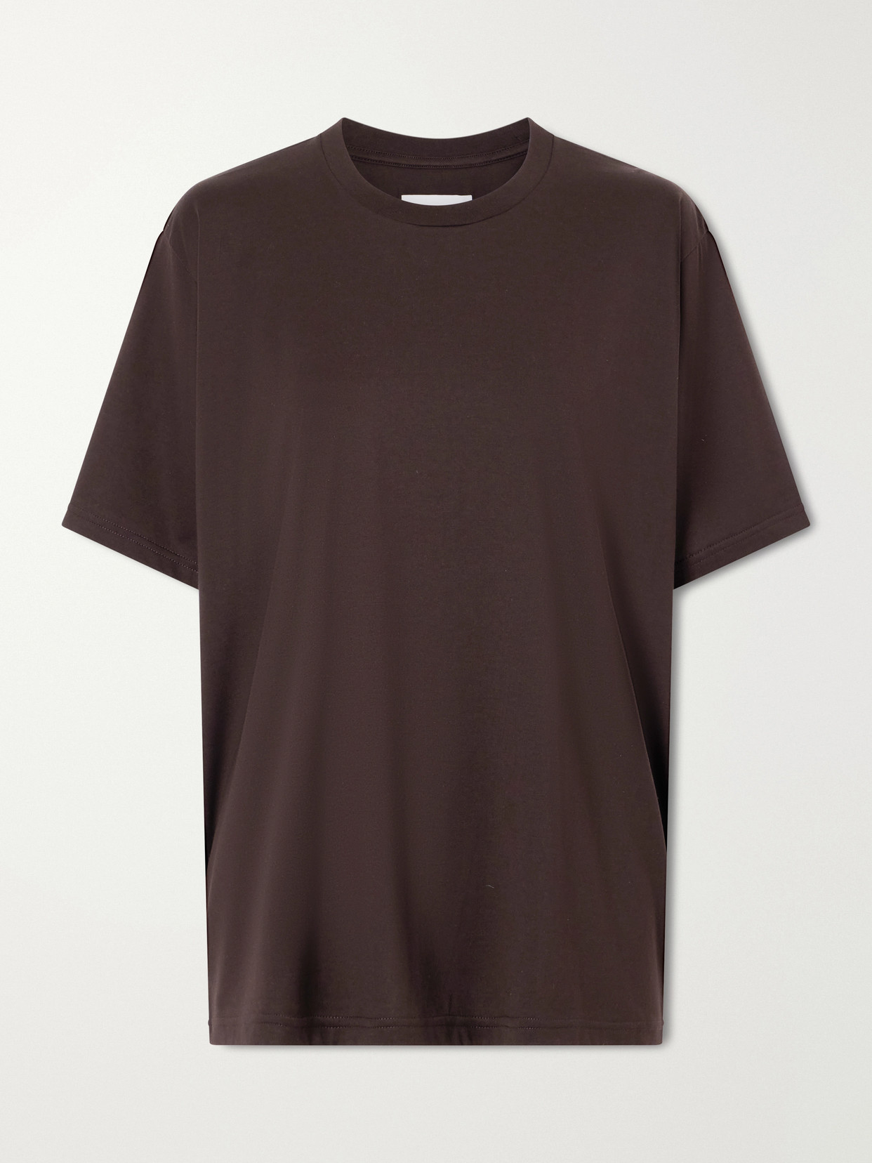 Ssstein Cotton T-shirt In Brown