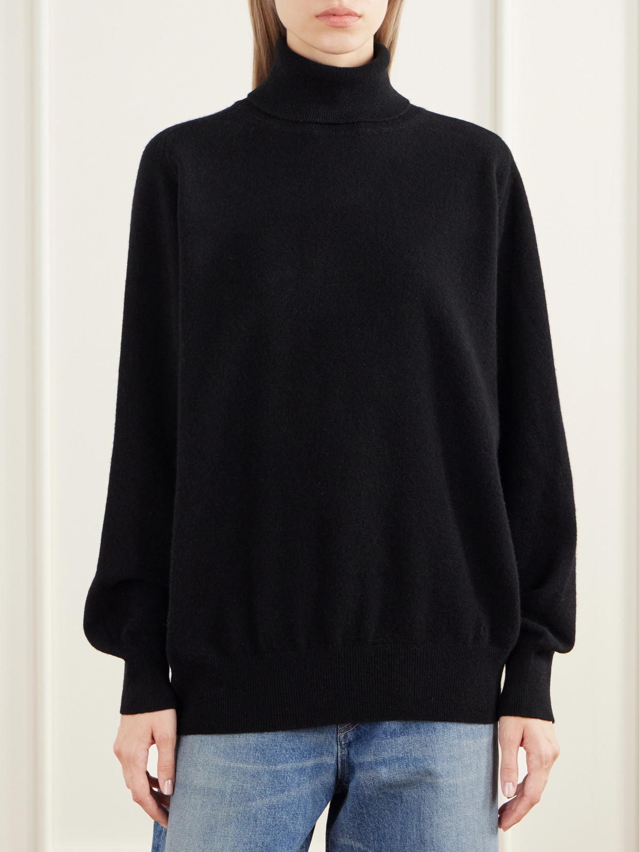 Wool Turtleneck Sweater