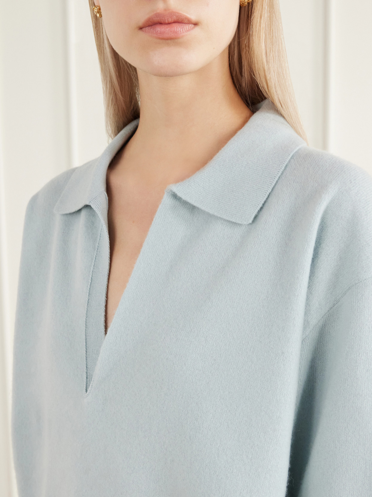 Skipper Wool Polo Sweater