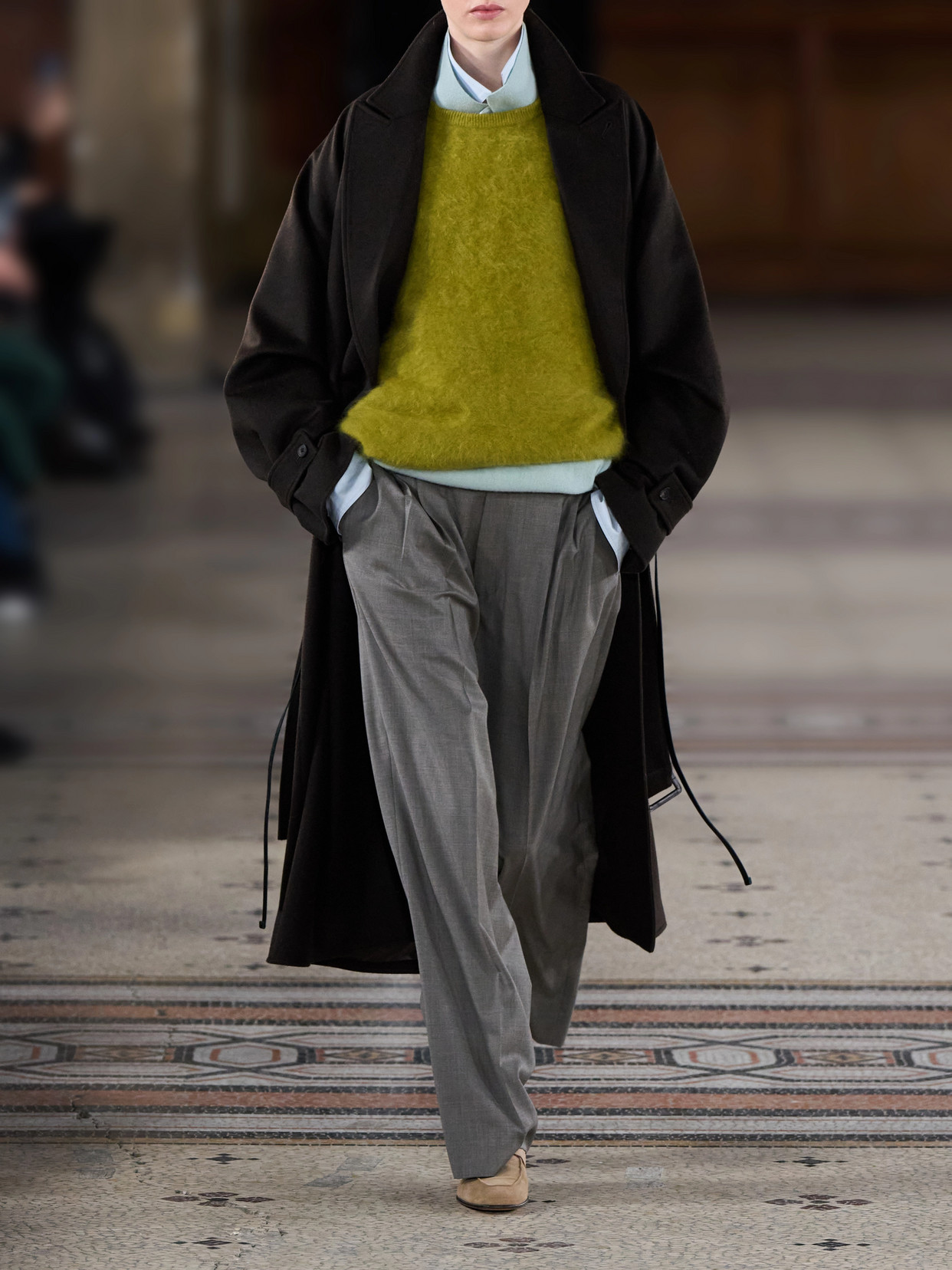 Skipper Wool Polo Sweater