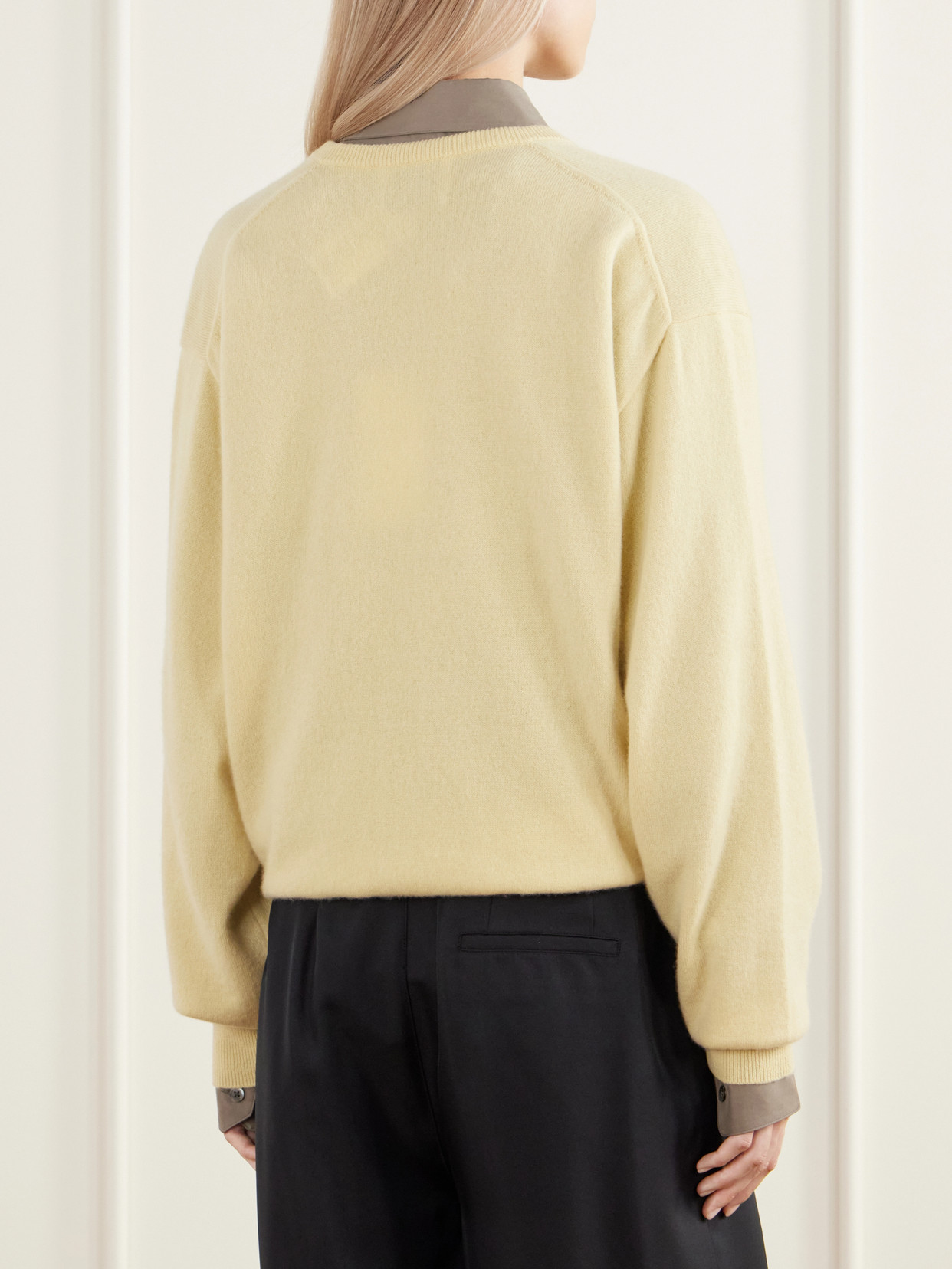 Brushed Cashmere Sweater