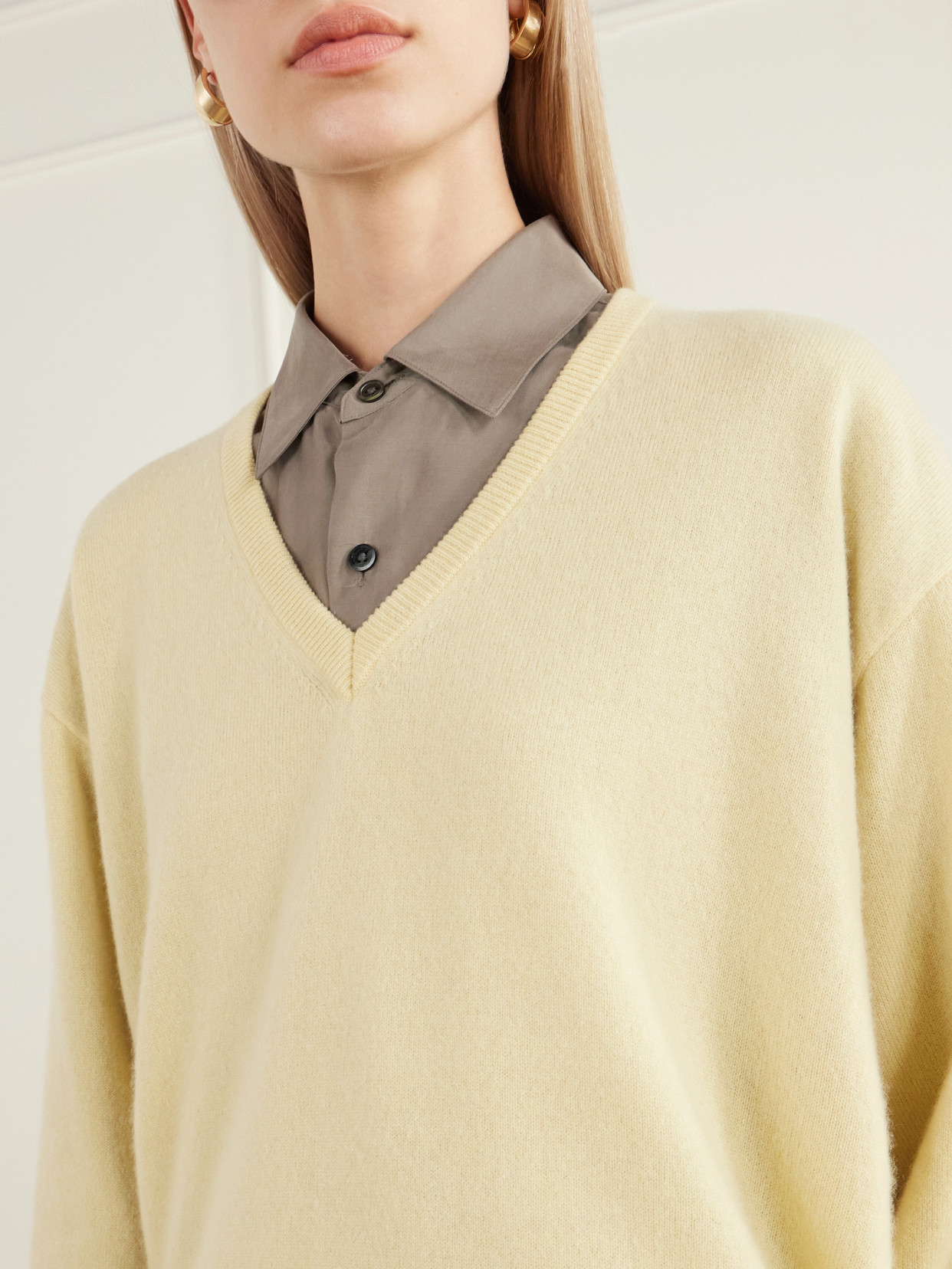 Brushed Cashmere Sweater