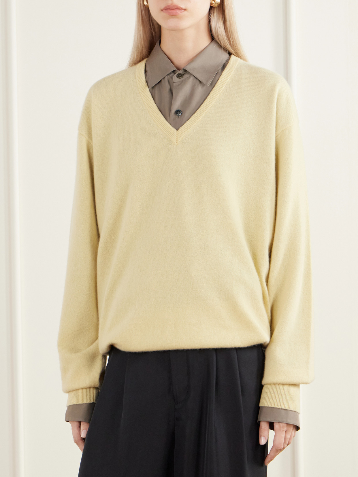 Brushed Cashmere Sweater